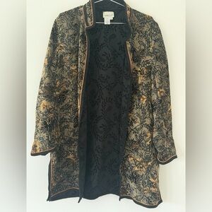 Vintage Coldwater Creek Reversible Tapestry Jacket (XL)